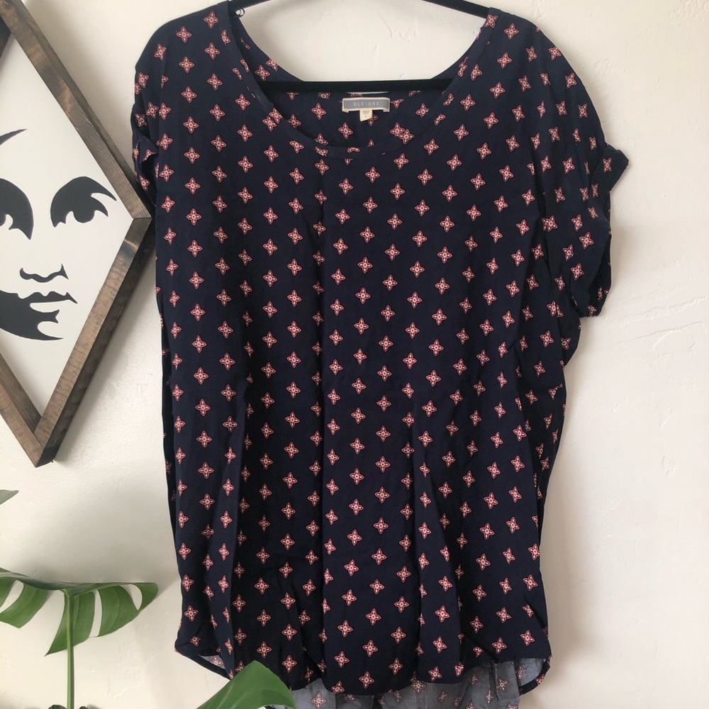 Cute Printed Blouse